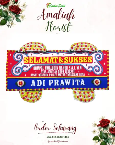 Papan Bunga Ucapan Selamat Mojolangu